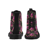 Lovely Floral -Women's Boots, Combat boots, , Combat Shoes, Hippie Boots - MaWeePet- Art on Apparel