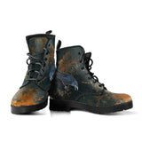 Mens Raven Grunge- Hipster Bohemian Combat boots - MaWeePet- Art on Apparel