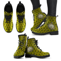 Mens Time Watch- Hipster Bohemian Combat boots - MaWeePet- Art on Apparel
