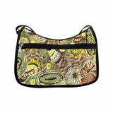 Erica Yellow - Shoulder bag, Handbag, Purse Crossbody Bags - MaWeePet- Art on Apparel