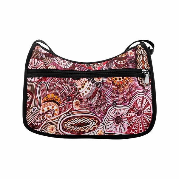 Erica Flesh - Shoulder bag, Handbag, Purse Crossbody Bags - MaWeePet- Art on Apparel
