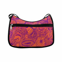Erica Orange - Shoulder bag, Handbag, Purse Crossbody Bags - MaWeePet- Art on Apparel