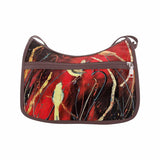 Red  - Shoulder bag, Handbag, Purse Crossbody Bags - MaWeePet- Art on Apparel