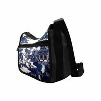 Willow Pattern  - Shoulder bag, Handbag, Purse Crossbody Bags - MaWeePet- Art on Apparel