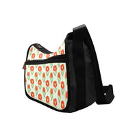 Shoulder bag, Crossbody Bags, Handbag, Purse 'Happy Flower' - MaWeePet- Art on Apparel