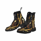 Under the Sky  -Doc Style, Handcraft Boots, Combat Shoes, Hippie Boots - MaWeePet- Art on Apparel