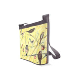 Shoulder Bag, Crossbody Bag, handbag, Purse-Yellow Birds - - MaWeePet- Art on Apparel