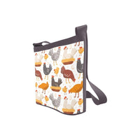 Chicken- Tote, Crossbody Bags, Handbag, Purse - MaWeePet- Art on Apparel