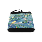 Blue Birds - Shoulder bag Crossbody Bags, Handbag, Purse - MaWeePet- Art on Apparel