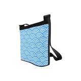 Blue Scales - Tote, Crossbody Bags, Handbag, Purse - MaWeePet- Art on Apparel