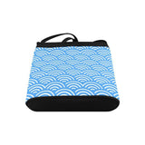 Blue Scales - Tote, Crossbody Bags, Handbag, Purse - MaWeePet- Art on Apparel