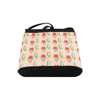 Tulip time- Tote, Crossbody Bags, Handbag, Purse - MaWeePet- Art on Apparel