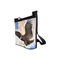 Mighty Eagle - Shoulder bag Crossbody Bags, Handbag, Purse - MaWeePet- Art on Apparel