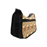 Chicken Yard Nest - Shoulder bag Crossbody Bags, Handbag, Purse - MaWeePet- Art on Apparel