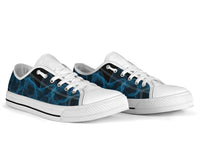 Sneakers-Aurora IV -Womans Low Top Canvas Sneakers, Cruise Fashion Shoes - MaWeePet- Art on Apparel
