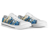 Sneakers-Blue Gypsy - Sneakers, Cruise Fashion Shoes - MaWeePet- Art on Apparel