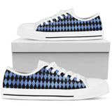 Sneakers-Jester -Womans Low Top Canvas Sneakers, Cruise Fashion Shoes - MaWeePet- Art on Apparel