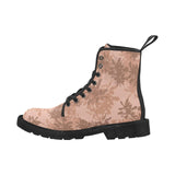 Naturals 8  -Combat boots , Festival, Combat, Vintage Hippie Lace up Boots - MaWeePet- Art on Apparel