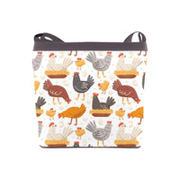 Chicken- Tote, Crossbody Bags, Handbag, Purse - MaWeePet- Art on Apparel