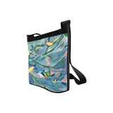 Blue Birds - Shoulder bag Crossbody Bags, Handbag, Purse - MaWeePet- Art on Apparel