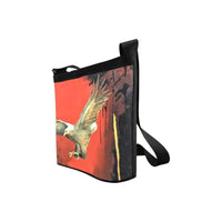 Red Eagle - Shoulder bag Crossbody Bags, Handbag, Purse - MaWeePet- Art on Apparel