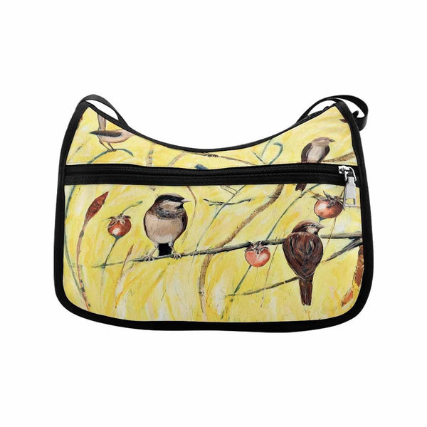 Yellow Birds - Shoulder bag, Handbag, Purse Crossbody Bags - MaWeePet- Art on Apparel