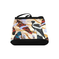 Shoulder bag Crossbody Bags, Handbag, Purse-Magpie- - MaWeePet- Art on Apparel