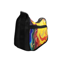 Swirl - Shoulder bag Crossbody Bags, Handbag, Purse - MaWeePet- Art on Apparel