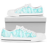 Sneakers-Aurora II -Womans Low Top Canvas Sneakers, Cruise Fashion Shoes - MaWeePet- Art on Apparel