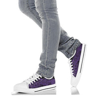 Sneakers-Aurora I-Womans Low Top Canvas Sneakers, Cruise Fashion Shoes - MaWeePet- Art on Apparel