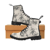 Naturals 2  -Combat boots , Festival, Combat, Vintage Hippie Lace up Boots - MaWeePet- Art on Apparel