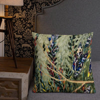 Premium Linen feel luxury Pillow, Scatter cushion, with insert pillow - MaWeePet- Art on Apparel
