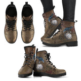 Mens Raven Time -Lace up Festival Bohemian Combat boots  Boots, Combat boots - MaWeePet- Art on Apparel