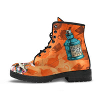 Mens Alice Shrink Me- Hipster Bohemian Combat boots  Boots, Combat boots - MaWeePet- Art on Apparel