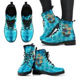 Mens Card Player- Hipster Bohemian Combat boots  Boots, Combat boots - MaWeePet- Art on Apparel