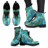 Mens Seedlings -Classic boots,  Hipster Festival Bohemian Combat boots  Boots - MaWeePet- Art on Apparel