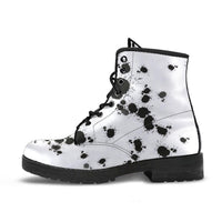 Mens Dalmatians - Hipster Festival Bohemian Combat boots  Boots - MaWeePet- Art on Apparel