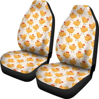 Chicken babe, Car Seat covers,  stretch to fit most bucket seats for car van or trucks. - MaWeePet- Art on Apparel