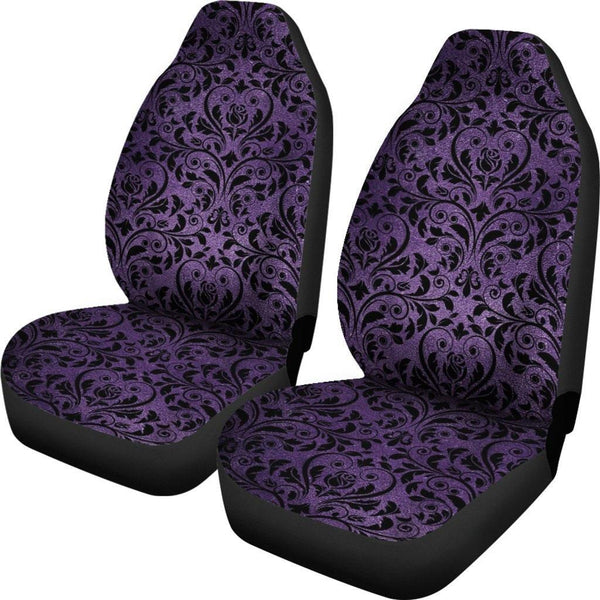 Purple Royal - Car Seat Covers - MaWeePet- Art on Apparel
