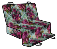 Sky Blue Roses- Pet Car Seat Covers- Fits most rear seats for cars, SUV, vans or trucks. - MaWeePet- Art on Apparel