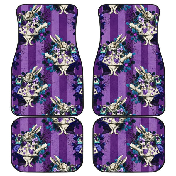 Queens Party-Set of 4 Car Floor Mats (2 large front and 2 smaller rear) - MaWeePet- Art on Apparel