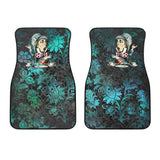 Mad Hatter Grunge -Vehicle Floor Mats x 2, Car Accessories, Auto Accessories - MaWeePet- Art on Apparel