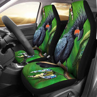 Black cockatoo- Fits most bucket style seats,   fits most bucket seats for cars, vans or trucks. - MaWeePet- Art on Apparel