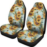 Sunflower Blue - Fits most bucket style seats,   fits most bucket seats for cars, vans or trucks. - MaWeePet- Art on Apparel