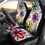 Car seat covers, Bright Flowers- Car Seat Covers - MaWeePet- Art on Apparel