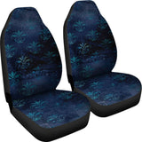 Navy Blue Grunge- Fits most bucket style seats,   fits most bucket seats for cars, vans or trucks. - MaWeePet- Art on Apparel