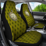 Green Time- Car Seat Covers,   Seat Protector, Car Accessory, Front Seat Covers, for cars, vans or trucks. - MaWeePet- Art on Apparel