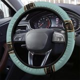 Bee Blue Steering Wheel Cover - MaWeePet- Art on Apparel