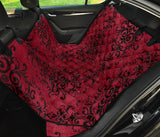 Auto Red- Pet Car Seat Covers- Fits most rear seats for cars, SUV, vans or trucks. - MaWeePet- Art on Apparel