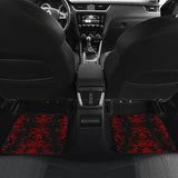 vampire red car  Floor mats-Set of 4 Car Floor Mats (2 large front and 2 smaller rear) - MaWeePet- Art on Apparel